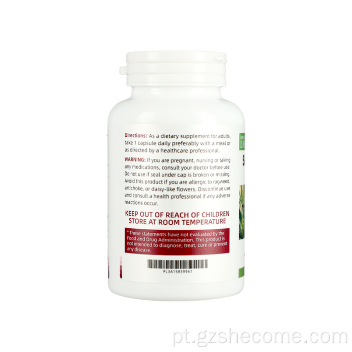 Cápsulas de Palmetto de serra para saúde capilar e urinária